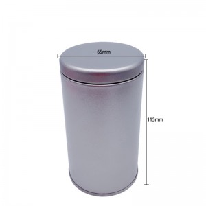 Okrągły okno w kształcie okna Klasy Żywności Puszkana herbatę (65 mm * 115mm)