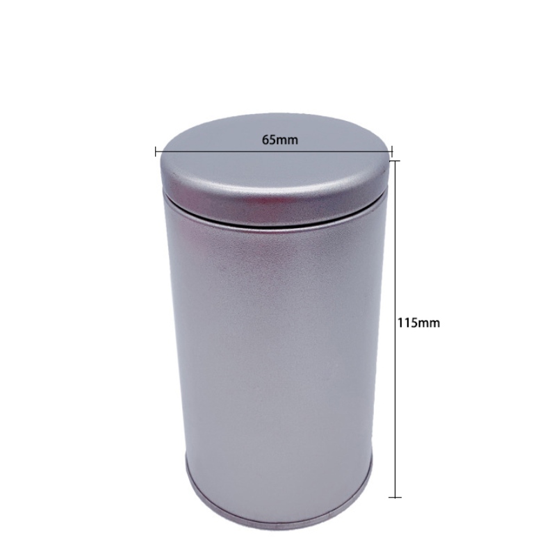 Okrągły okno w kształcie okna Klasy Żywności Puszkana herbatę (65 mm * 115mm)